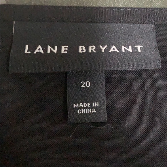 Lane Bryant Black Babydoll Dress, Size 20 - Picture 5 of 6